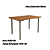 Conjunto Mesa Santorini 136cm + 06 Cadeiras Brisa - Kappesberg Crome - Imagem 3