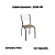 Conjunto Mesa Santorini 90cm + 04 Cadeiras Malta - Kappesberg Crome - Imagem 3