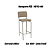 Conjunto Mesa Bistro com 02 Banquetas Fiji Nikel - Kappesberg Crome - Imagem 3