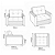 Sofa Cama Omega Solteiro - Rincão Estofados - Imagem 4