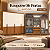 Roupeiro 262cm 06 Portas Carter - Ref. D354-221 - Cinamomo/Off White - Móveis Henn - Imagem 1