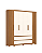 Roupeiro 211,5cm 06 Portas Riade - Ref. D353-221 - Cinamomo/Off White - Móveis Henn - Imagem 4