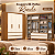 Roupeiro 211,5cm 06 Portas Riade - Ref. D353-221 - Cinamomo/Off White - Móveis Henn - Imagem 1
