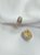 Argola com zircônia 12mm banhado em ouro 18k - Imagem 3