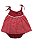 VESTIDO BEBÊ VERMELHO POÁ BRANCO - Imagem 2
