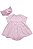 VESTIDO BEBÊ ROSA - POÁ - Imagem 1