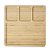 Petisqueira Quadrada de Bambu - Personalizada - Imagem 3