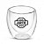 Copo Vidro Parede Dupla 160 ml Personalizado - Imagem 1