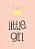 Quadro Infantil Little Girl - Imagem 1