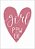 Quadro Infantil Girl Power roxo - Imagem 1