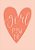 Quadro Infantil Girl Power rosa - Imagem 1