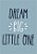 Quadro Infantil Dream Big Little One - Imagem 1