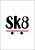 Quadro Infantil Sk8 Rodas - Imagem 1