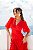 Vestido Midi Diana Vermelho - Imagem 5