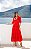Vestido Midi Diana Vermelho - Imagem 3