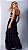Vestido Longuete Lirio Preto - Imagem 2