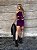 Vestido Curto Roxy Roxo - Imagem 1