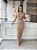 Vestido Longuete Modal Nude - Imagem 10