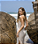 Vestido Midi Croche Areia - Imagem 2