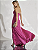 Vestido Longo Cetim Manu Pink - Imagem 2