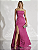 Vestido Longo Cetim Manu Pink - Imagem 5