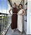 Vestido Midi Fabi Areia - Imagem 5