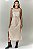 Vestido Midi Fabi Areia - Imagem 8