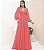 Vestido Longo Diamante Coral - Imagem 4