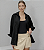 Camisa Linho Icon Preto - Imagem 1