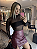 Blusa Tule Top Preto - Imagem 1