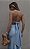Blusa Cetim Euro Azul - Imagem 2