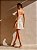 Vestido Curto Balone Areia - Imagem 2