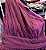 Vestido Longo Fada Fucsia Brilho - Imagem 11