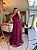 Vestido Longo Fada Fucsia Brilho - Imagem 14