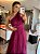 Vestido Longo Fada Fucsia Brilho - Imagem 5
