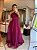 Vestido Longo Fada Fucsia Brilho - Imagem 1