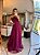 Vestido Longo Fada Fucsia Brilho - Imagem 12