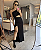 Vestido Longo Fenda Rom preto - Imagem 15