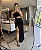 Vestido Longo Fenda Rom preto - Imagem 12