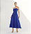 Vestido Midi Sophia Azul - Imagem 1