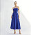 Vestido Midi Sophia Azul - Imagem 6