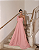 Vestido Longo Baronesa Rosa - Imagem 1