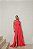Vestido Longo Fenda Babi Coral - Imagem 1
