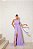Vestido Longo Fenda Babi Lilas - Imagem 1