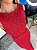Vestido Tricot Faixa Vermelho - Imagem 4