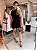 Vestido Curto Frente Recorte Preto - Imagem 4