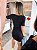 Vestido Curto Frente Recorte Preto - Imagem 11