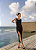 Vestido Midi Paete Preto - Imagem 1