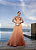 Vestido Longo Larissa Laranja - Imagem 6