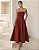 Vestido Midi Sophia Vermelho - Imagem 5